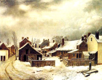 Brooklyn in Winter by Seymour Joseph Guy